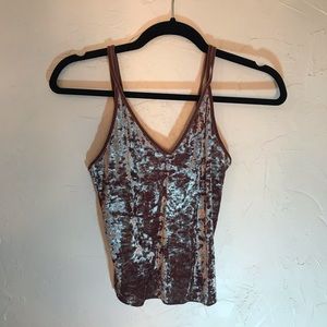 Suede Tank Top